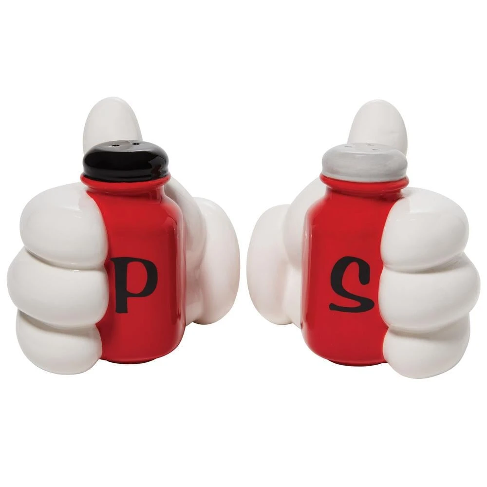 Enesco Disney Salt & Pepper Shakers - Mickey Hands