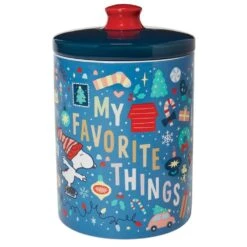 Peanuts Enesco Canister - My Favorite Things Cookie Canister