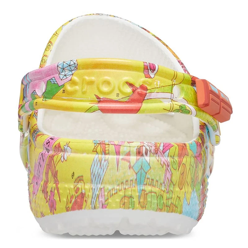 Disney Adult Clogs By Crocs - Retro Magic Kingdom Park Map - Image 2