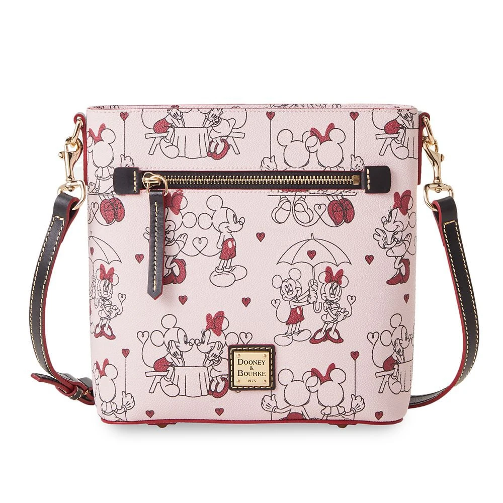 Disney Dooney & Bourke Bag - Mickey And Minnie Mouse Valentine - Crossbody Bag
