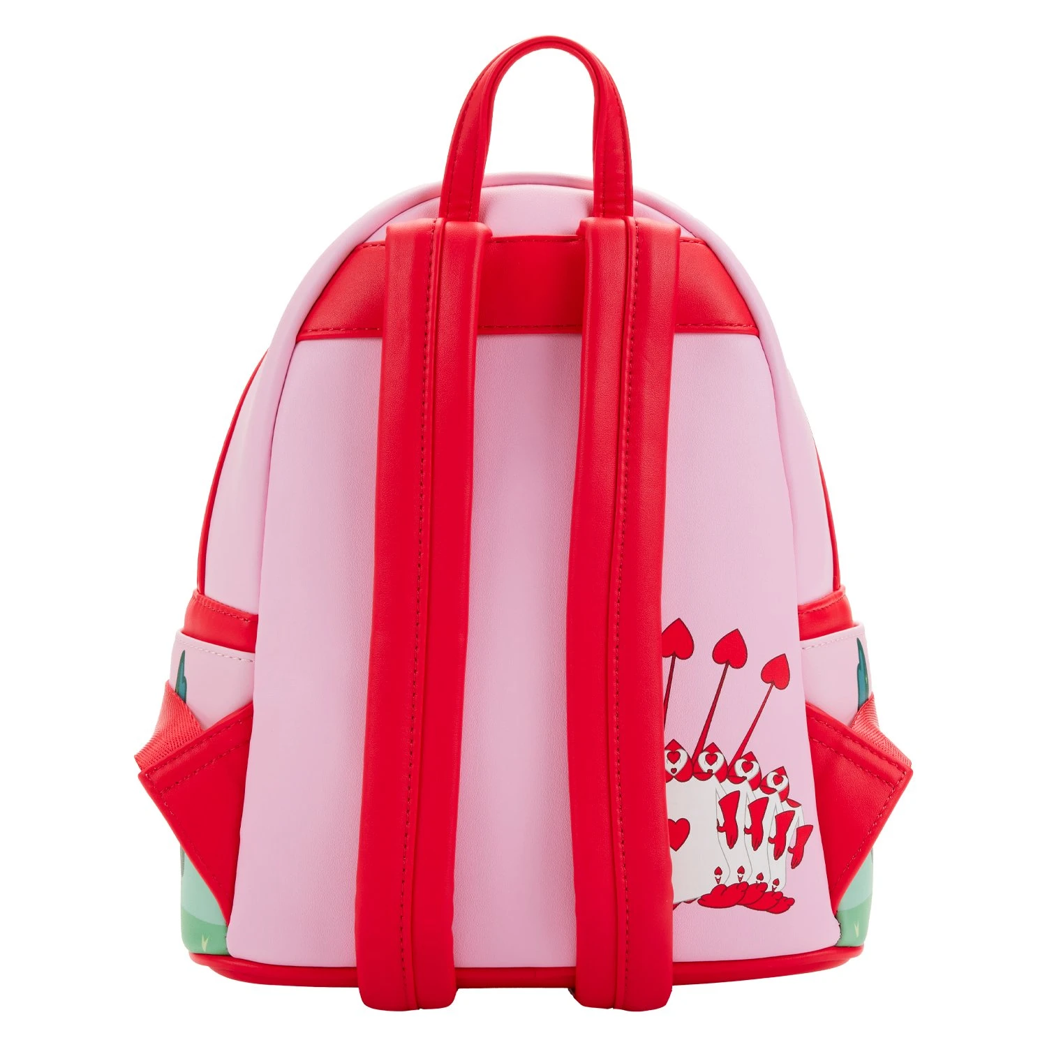 Disney Loungefly Mini Backpack - Alice In Wonderland Red Roses - Image 4