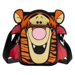Disney Loungefly Crossbody Bag - Winnie The Pooh Tigger Vampire Cosplay Passport Bag