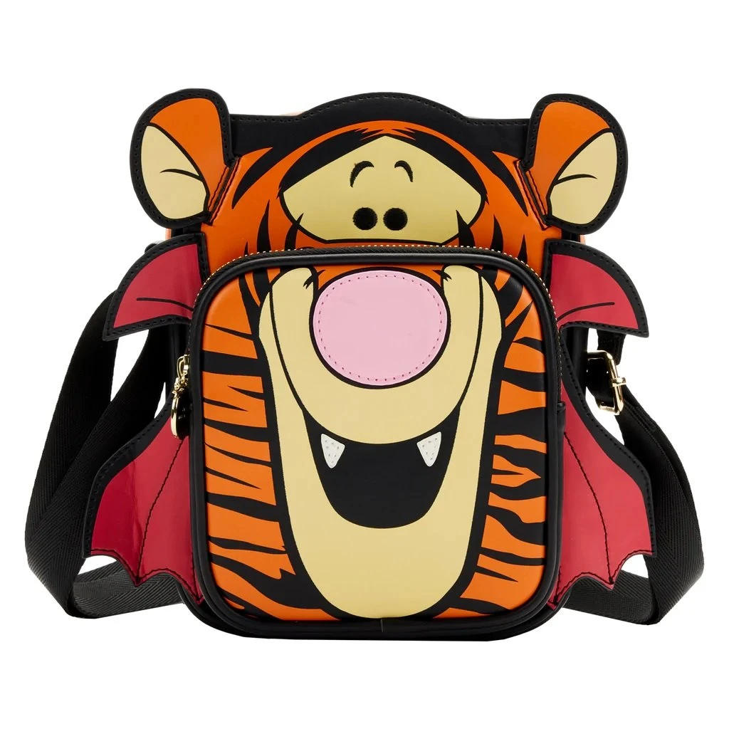 Disney Loungefly Crossbody Bag - Winnie The Pooh Tigger Vampire Cosplay Passport Bag