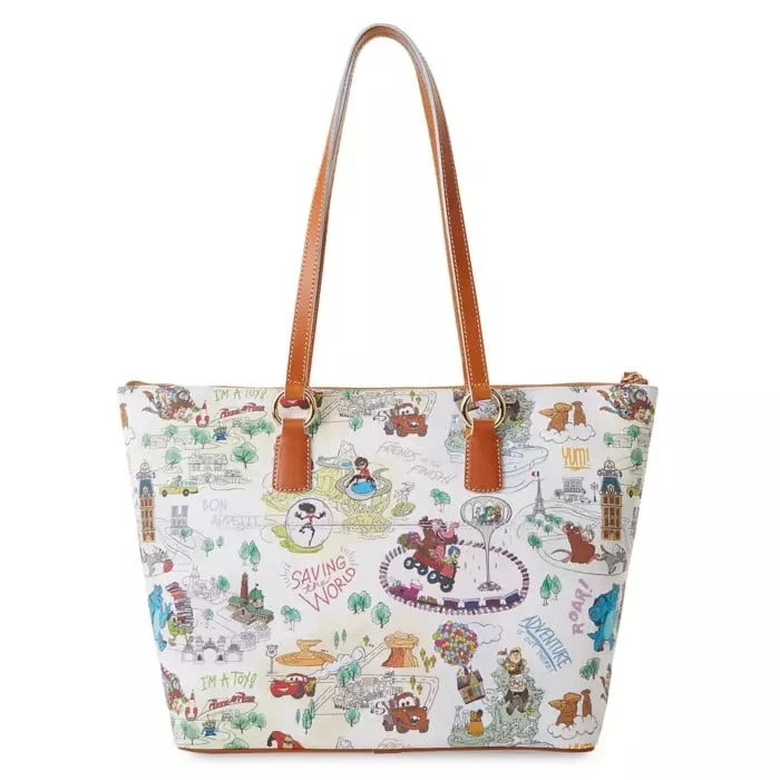 Disney Dooney & Bourke Bag - Pixar Maps - Tote Bag - Image 2