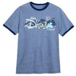 Disney Adult Shirt - Walt Disney World 50th Anniversary - Ringer