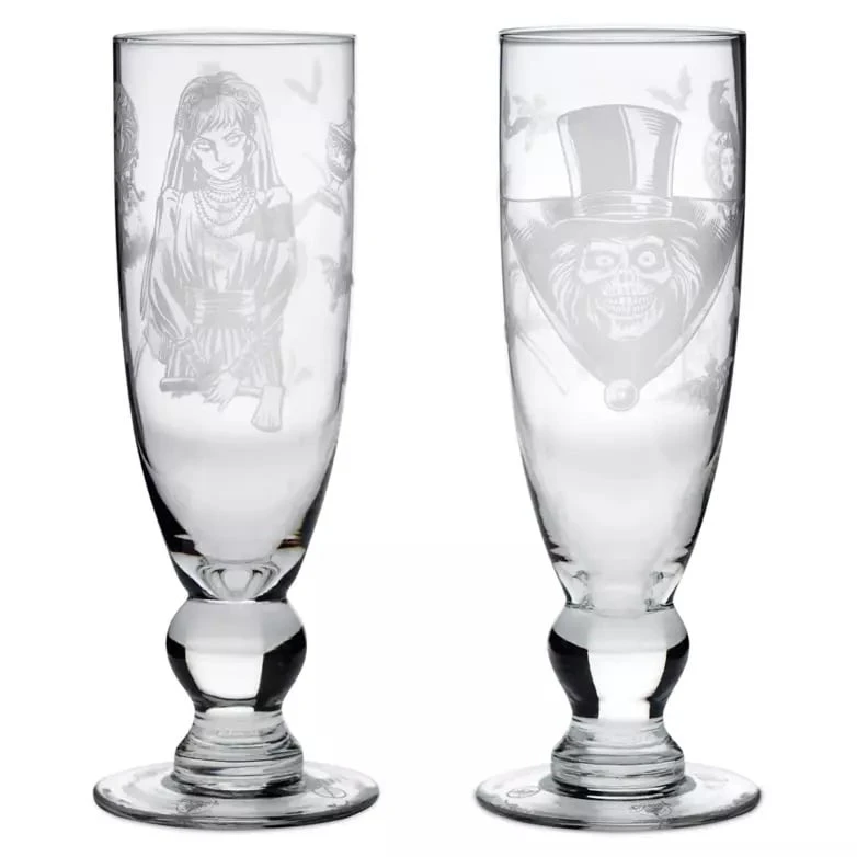 Disney Toasting Flute Set - The Haunted Mansion