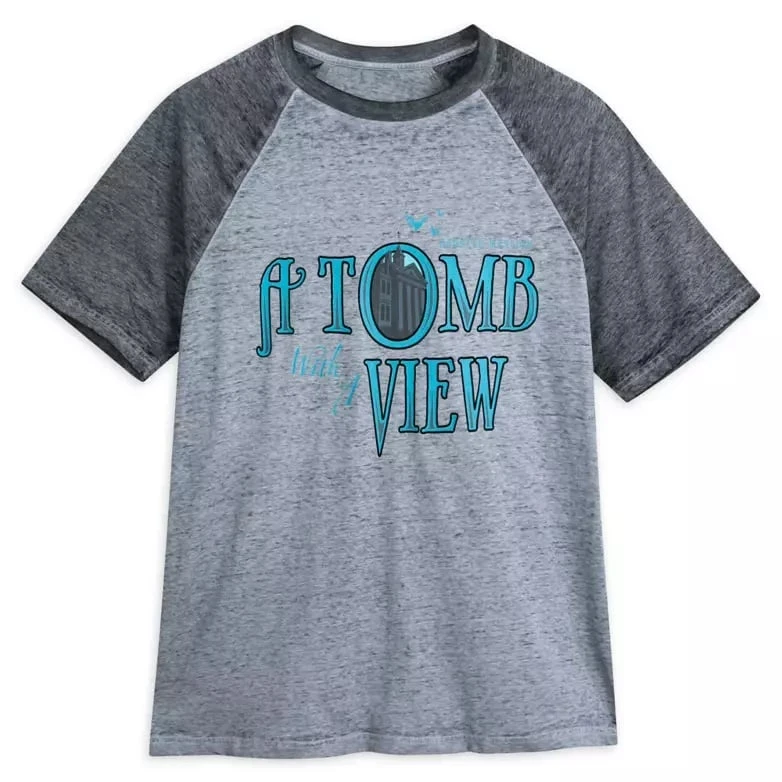 Disney T-Shirt For Adults - The Haunted Mansion - Raglan