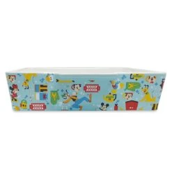 Disney Baking Dish - Mousewares Collection - Mickey And Friends - 8 Inch