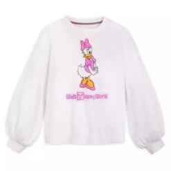 Disney Sweatshirt For Adults - Daisy Duck - Walt Disney World