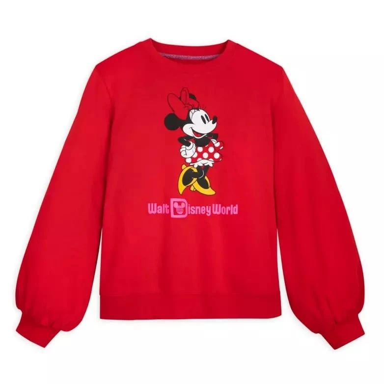 Disney Pullover Sweatshirt For Adults - Minnie Mouse - Walt Disney World