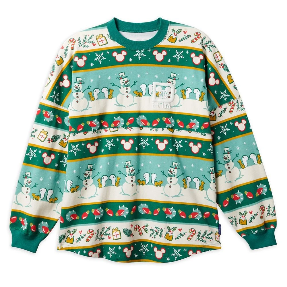 Disney Adult Spirit Jersey - Walt Disney World Holiday 2022
