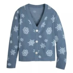Disney Cardigan Sweater For Women - Frozen Snowflakes