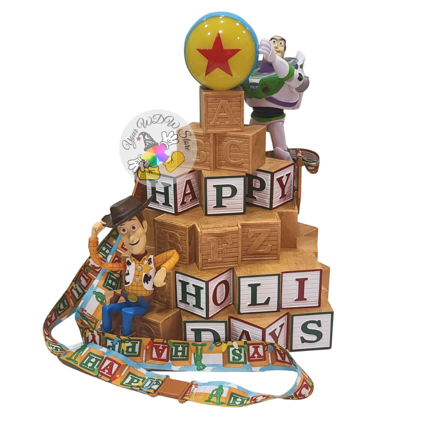 Disney Popcorn Bucket - Toy Story - Happy Holidays