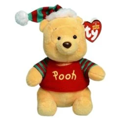Other Disney Ty Beanie Baby - Winnie The Pooh Christmas (Walgreens Exclusive)