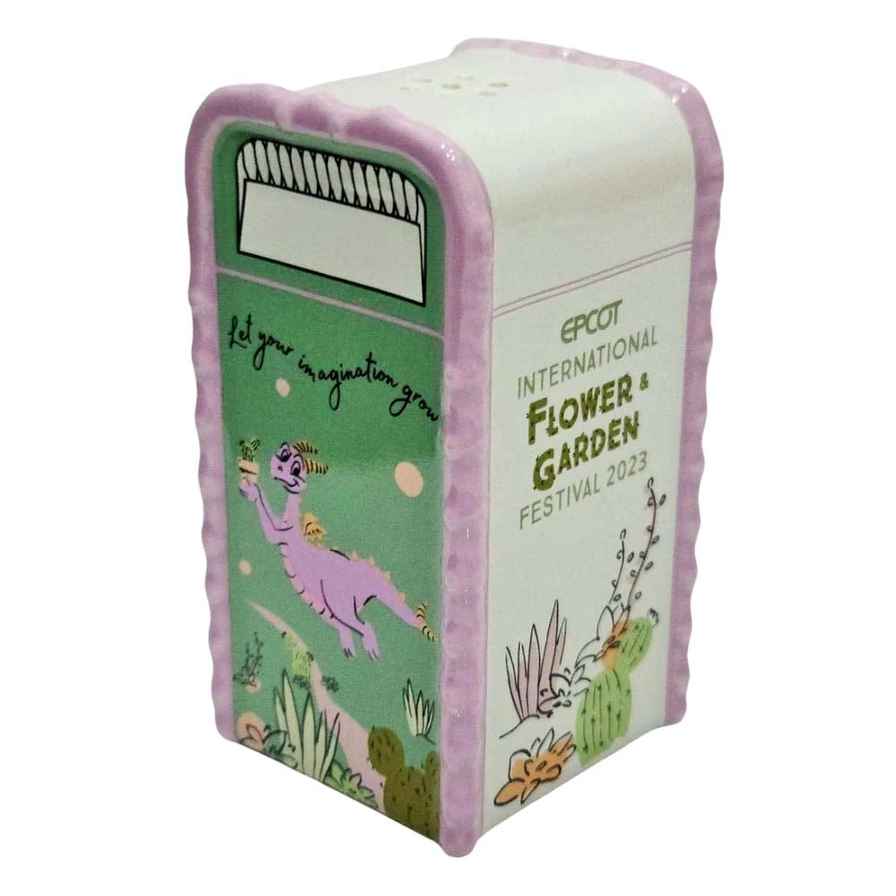 Disney Spice Shaker - 2023 Epcot Flower And Garden Figment Trash Can