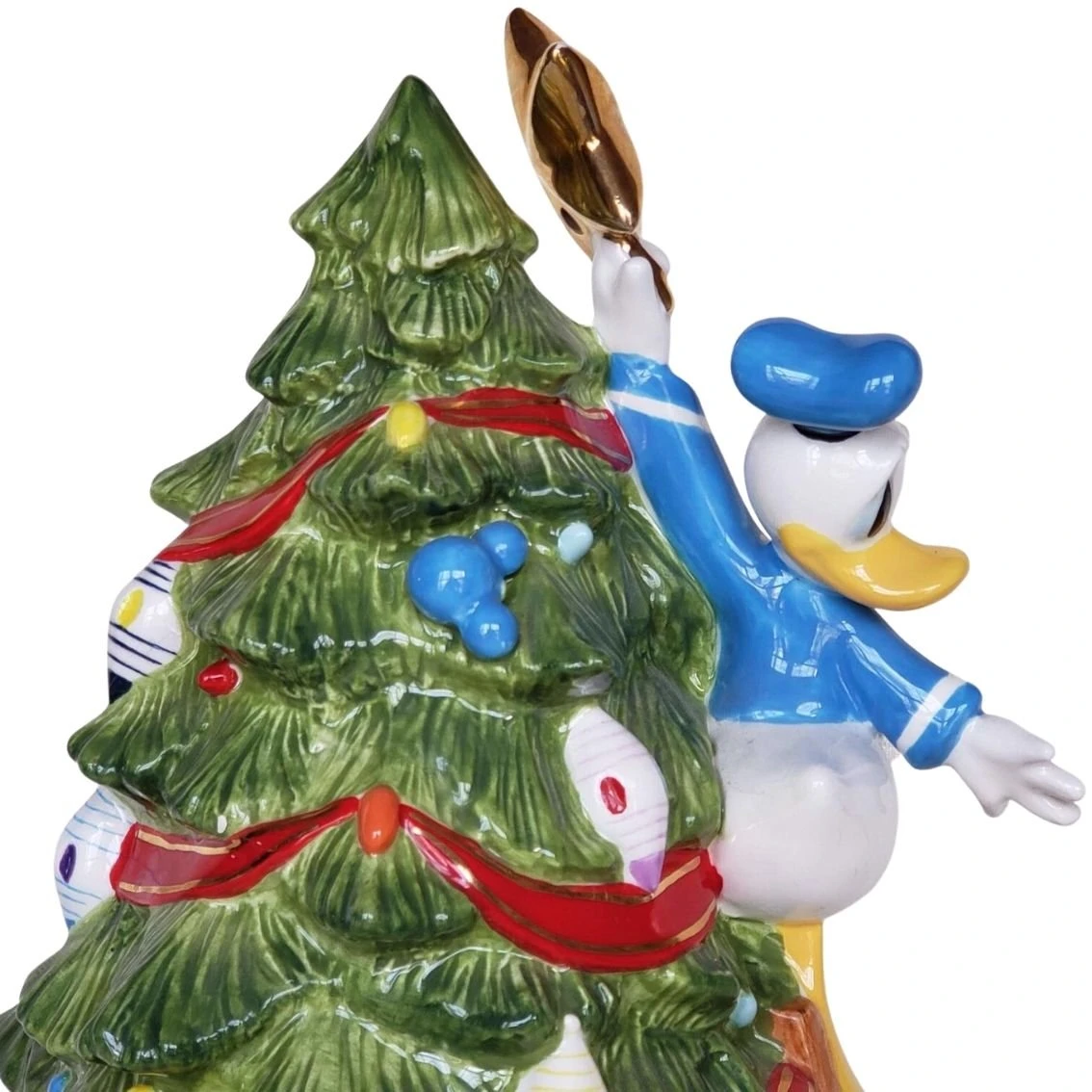 Disney Cookie Jar - Christopher Radko Mickey And Friends Christmas Tree - LE 500 - Image 13