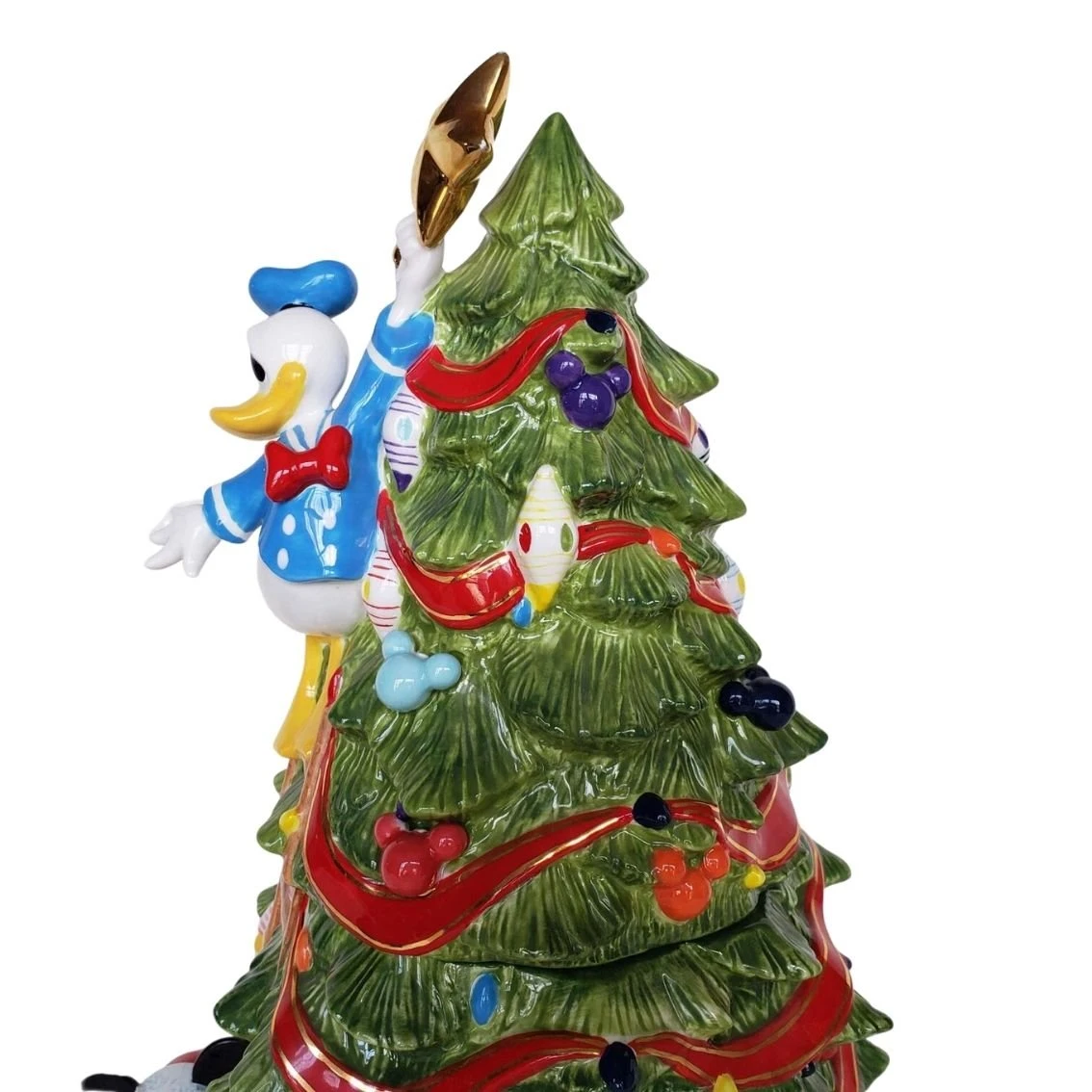 Disney Cookie Jar - Christopher Radko Mickey And Friends Christmas Tree - LE 500 - Image 11