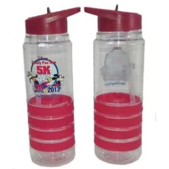 Disney Tumbler With Straw - Disney Family Fun Run - 20 Years - 5k - 2013