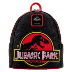 Universal Loungefly Mini Backpack - Jurassic Park Logo