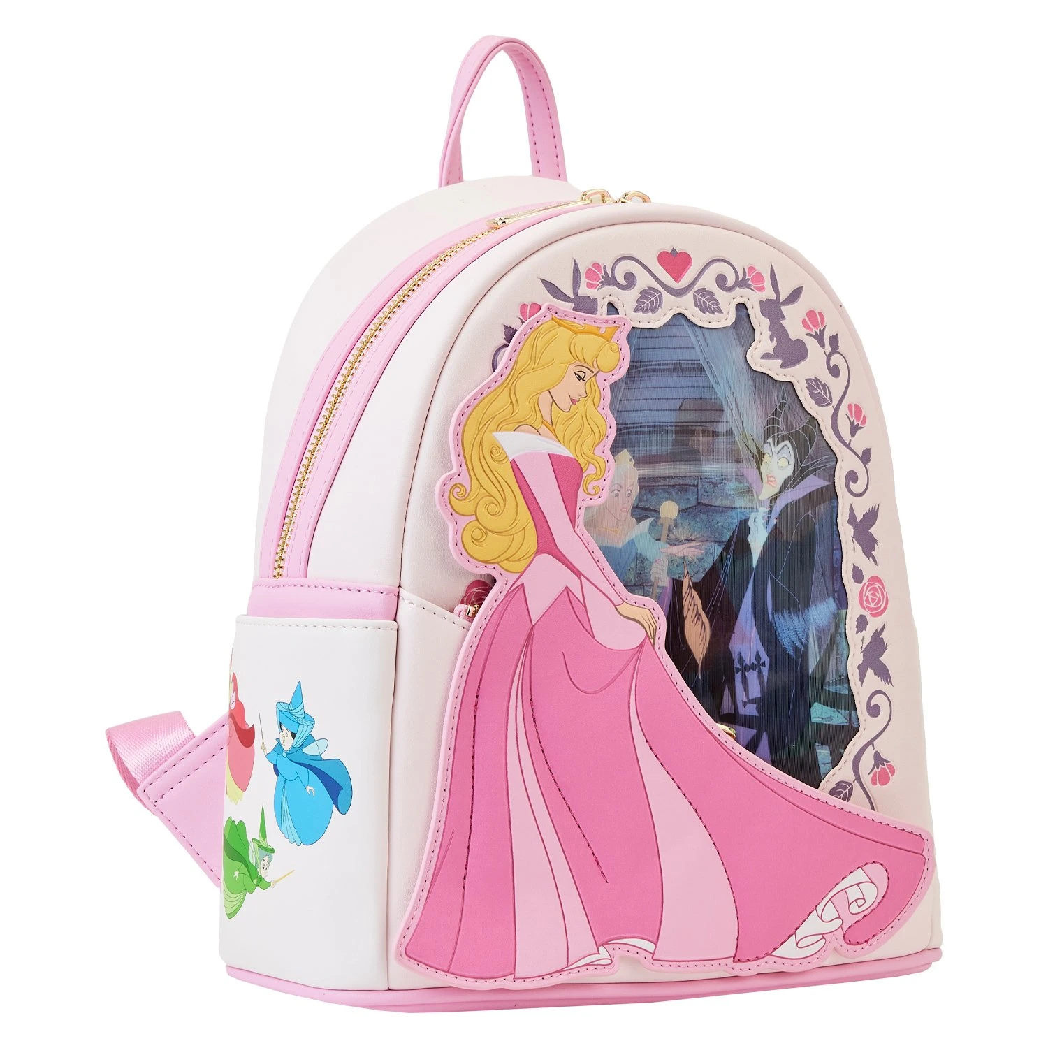 Disney Loungefly Mini Backpack - Princess Lenticular Series - Sleeping Beauty - Image 2